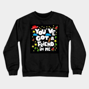 friendship is love Crewneck Sweatshirt